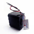 Rechargeable 2s4p 7.4V 18650 8800mAh/9600mAh/10400mAh/11200mAh Lithium Ion Battery Pack with BMS and Connector